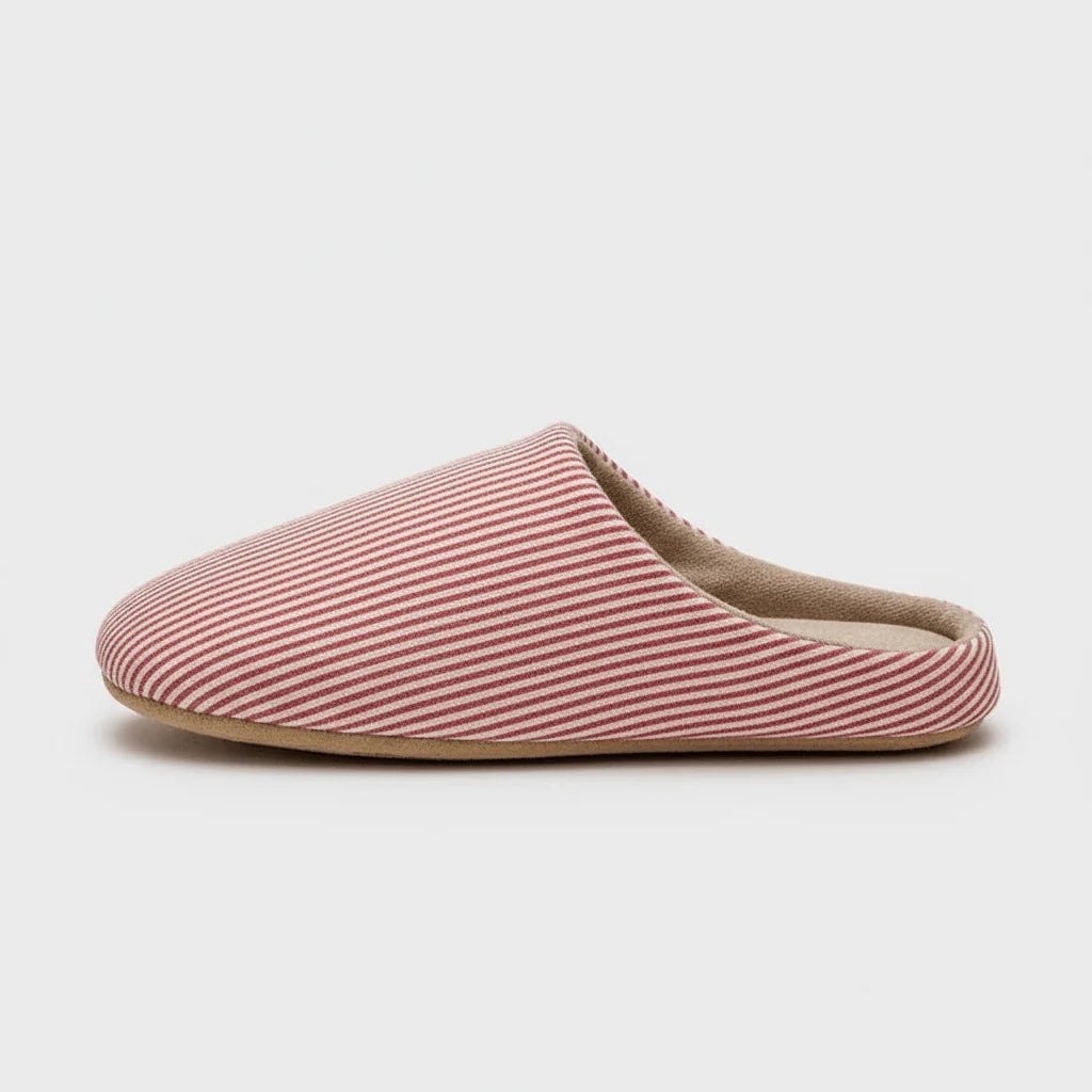 Chaussons Minimalistes Rayés - Calmio