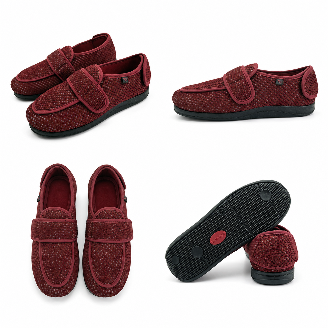 Chaussons large à confort Orthopédique - Lesvagos