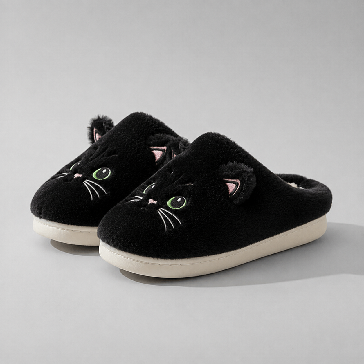Chaussons Confort Calmero – Chat Polaire