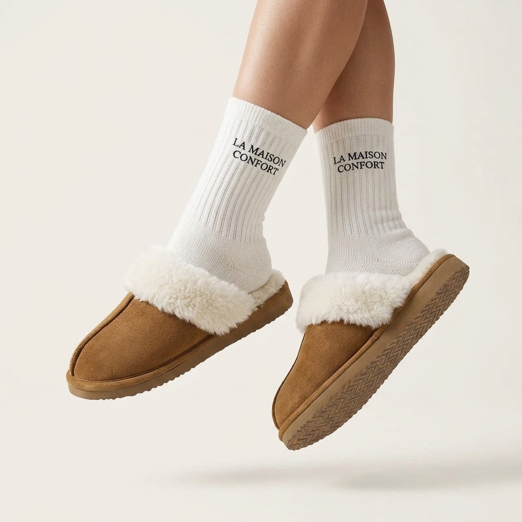 Chaussons Femme Fourrés - Calméa