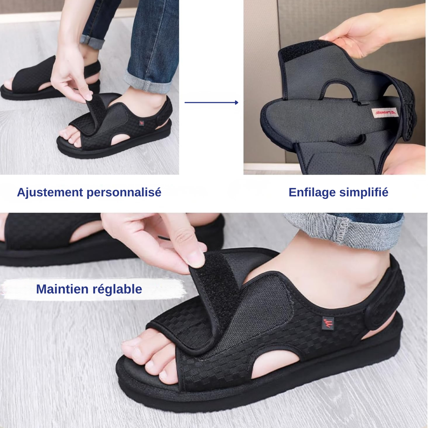 Chaussons à confort Orthopédique - Lesvagos