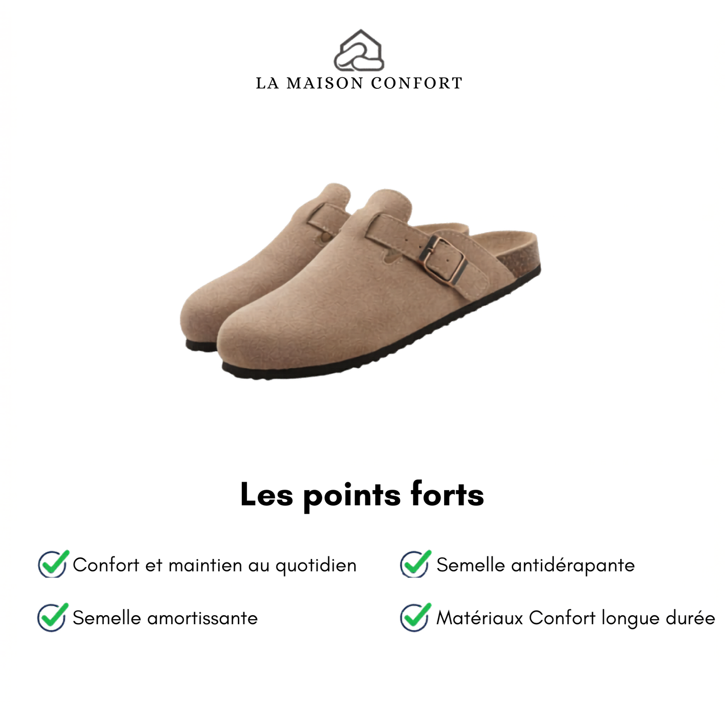 Unisex Clogs - Calmine
