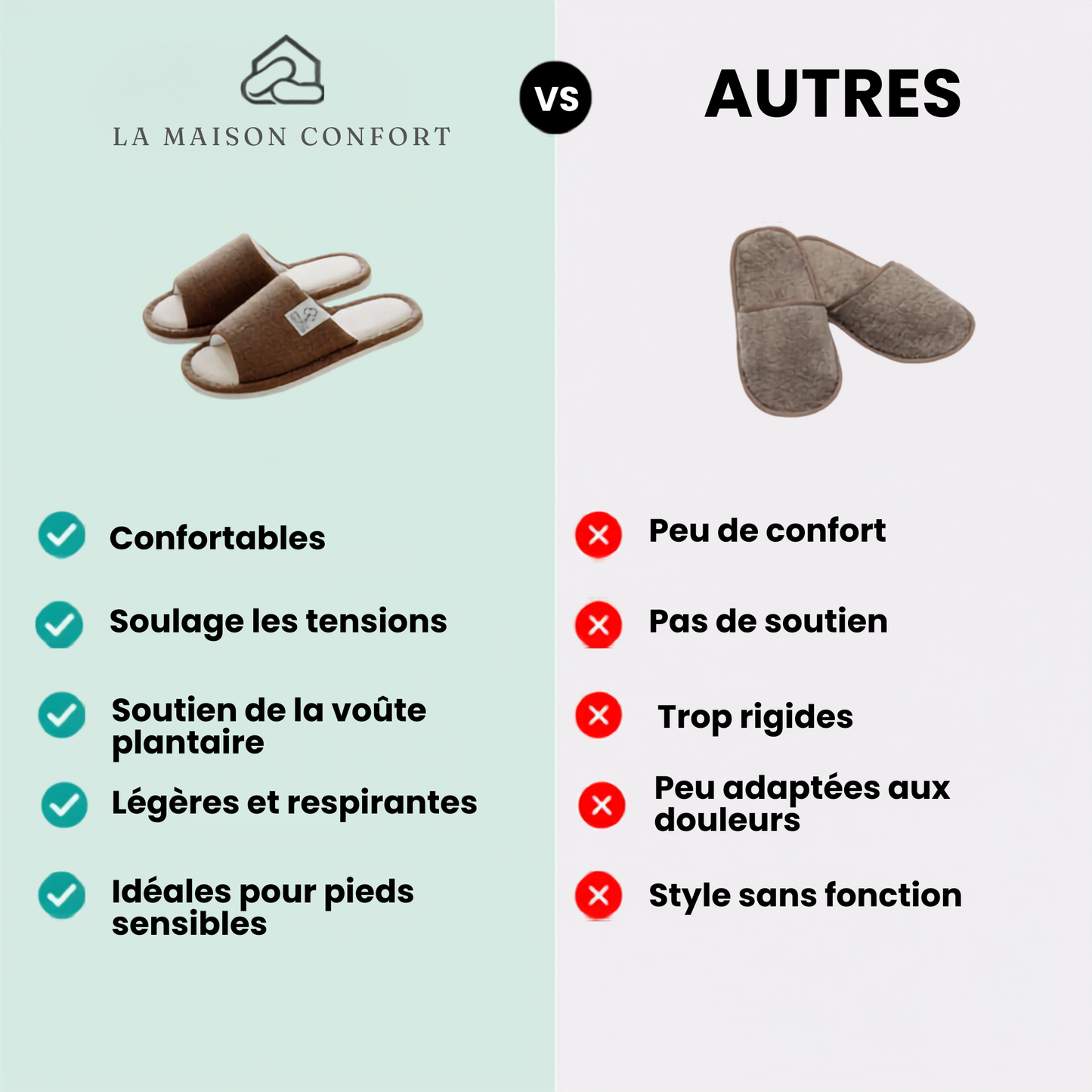 Chaussons en Lin - Calmade