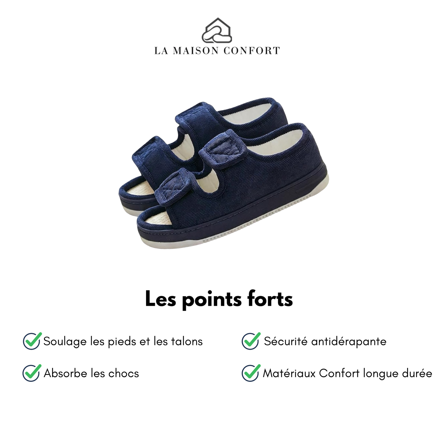 Sandales à confort Orthopédique - Orthomaro