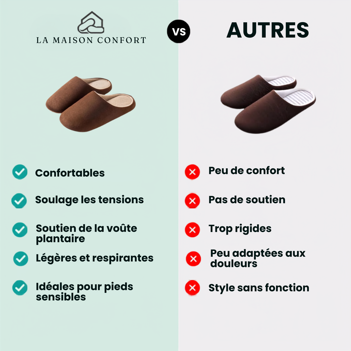 Chaussons Minimaliste Unisexe - Calmioz