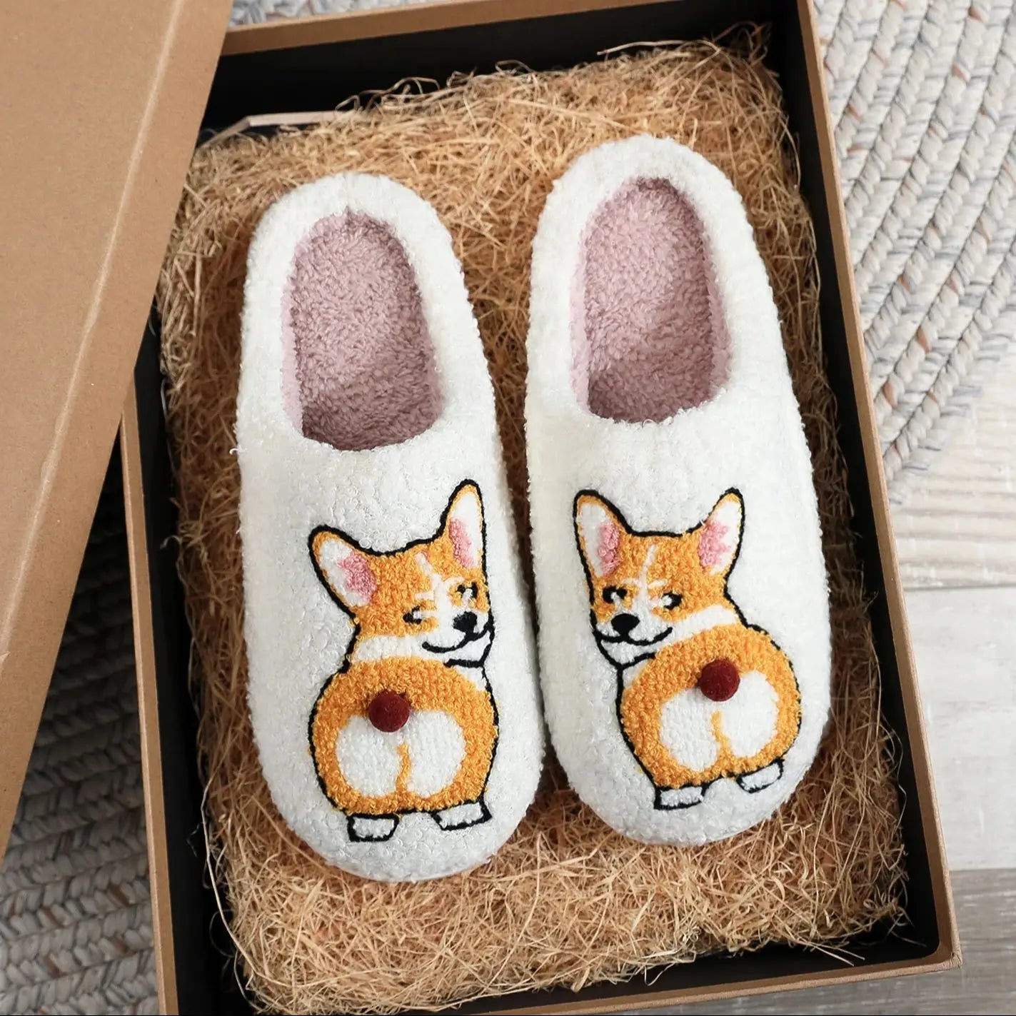 Chaussons Confort Calmero – Welsh Corgi
