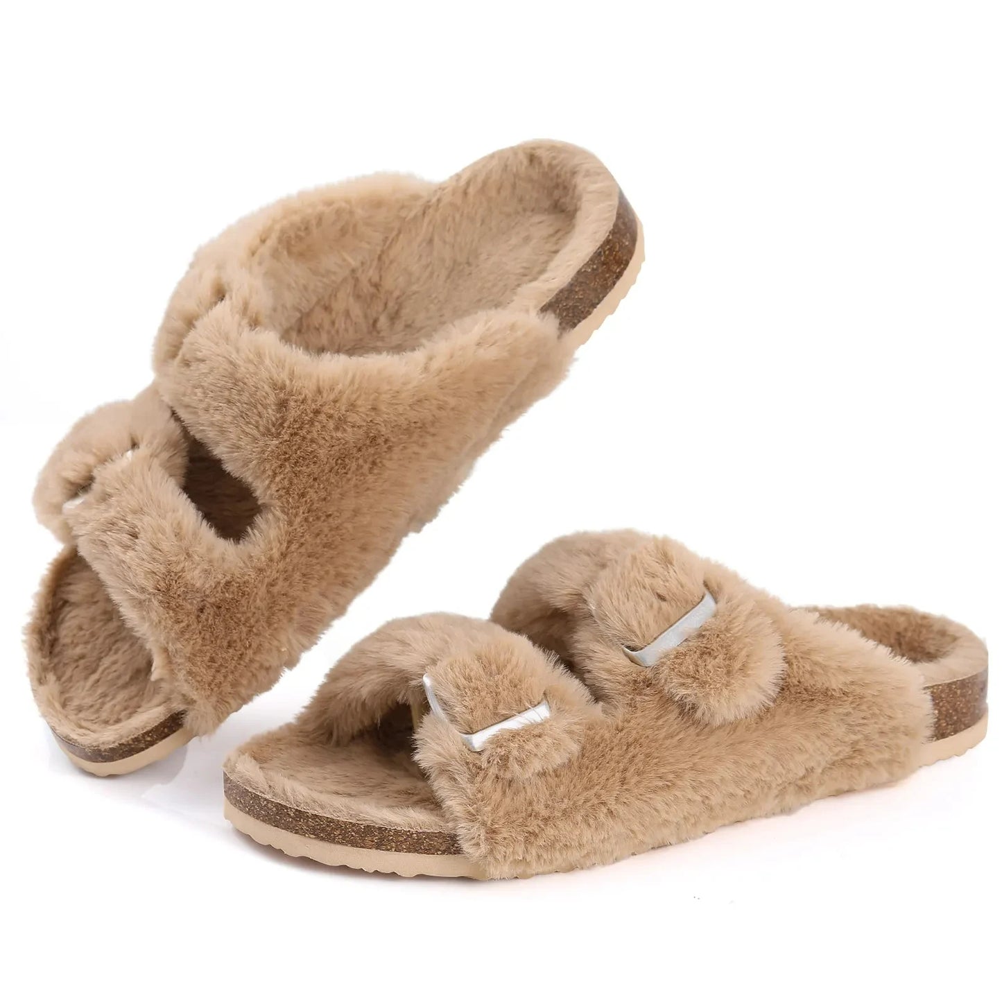 Chaussons Ouverts à Double Boucle - Calmira