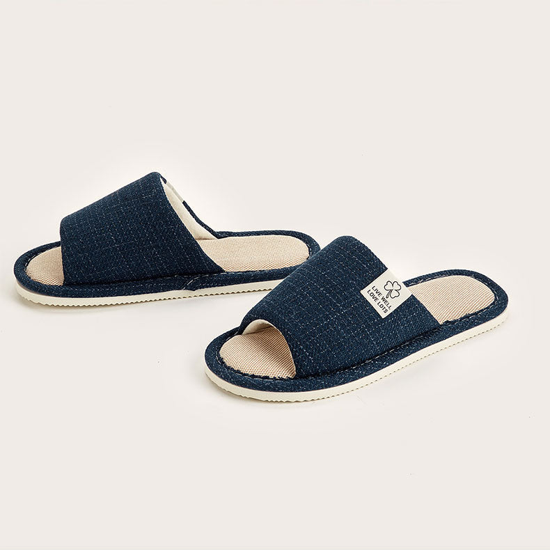 Linen Slippers - Calmade
