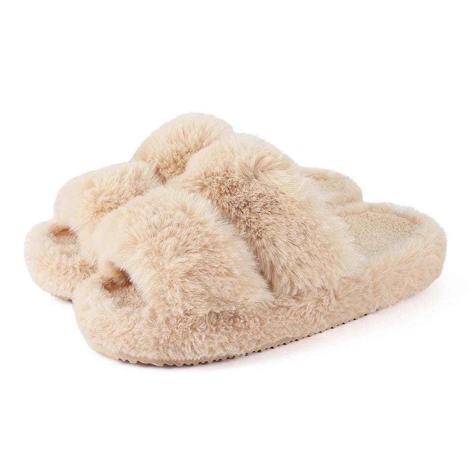 Chaussons Confort en Fourrure - Calmosa