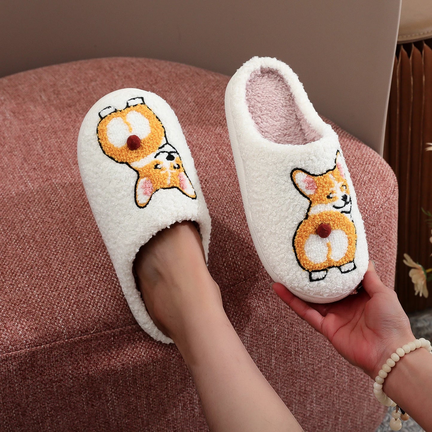 Chaussons Confort Calmero – Welsh Corgi