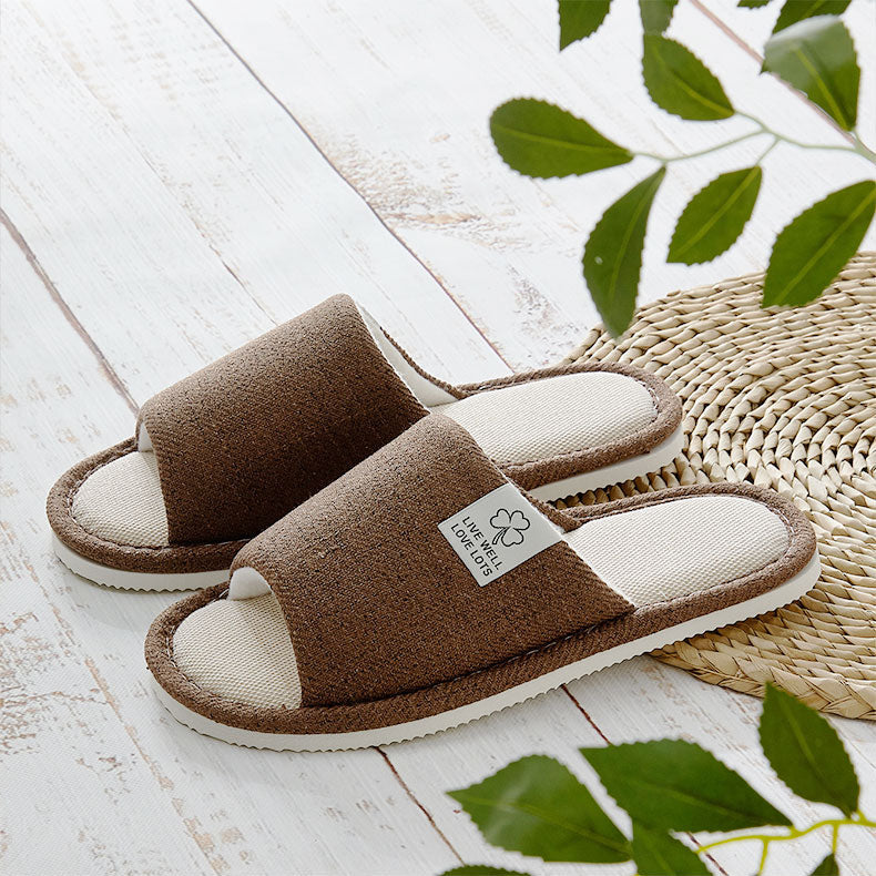 Linen Slippers - Calmade