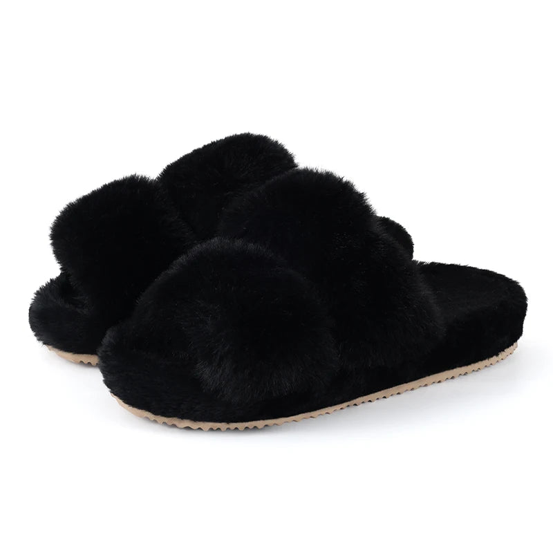 Chaussons Confort en Fourrure - Calmosa