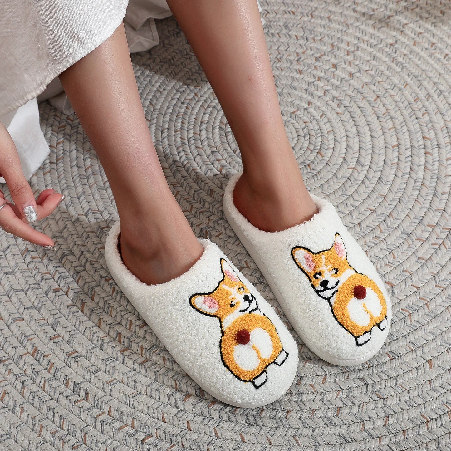 Chaussons Confort Calmero – Welsh Corgi