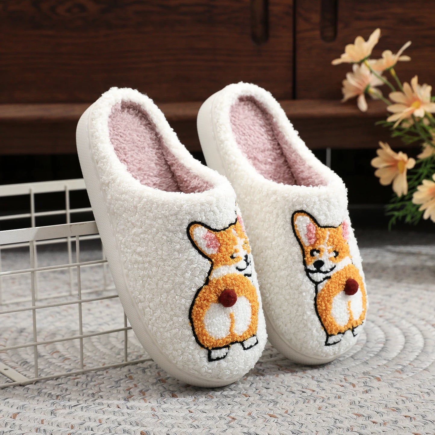 Chaussons Confort Calmero – Welsh Corgi