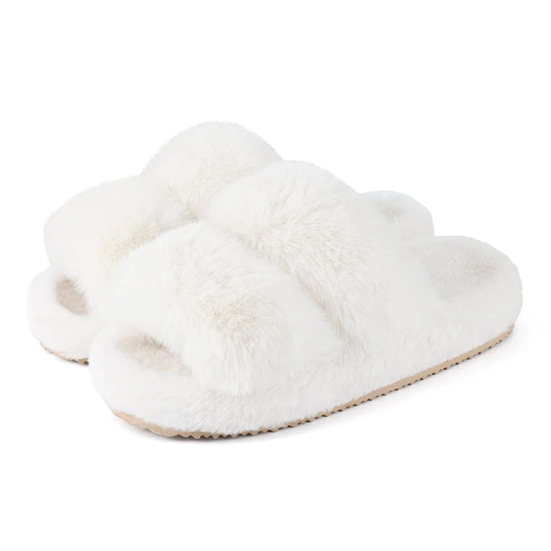 Chaussons Confort en Fourrure - Calmosa