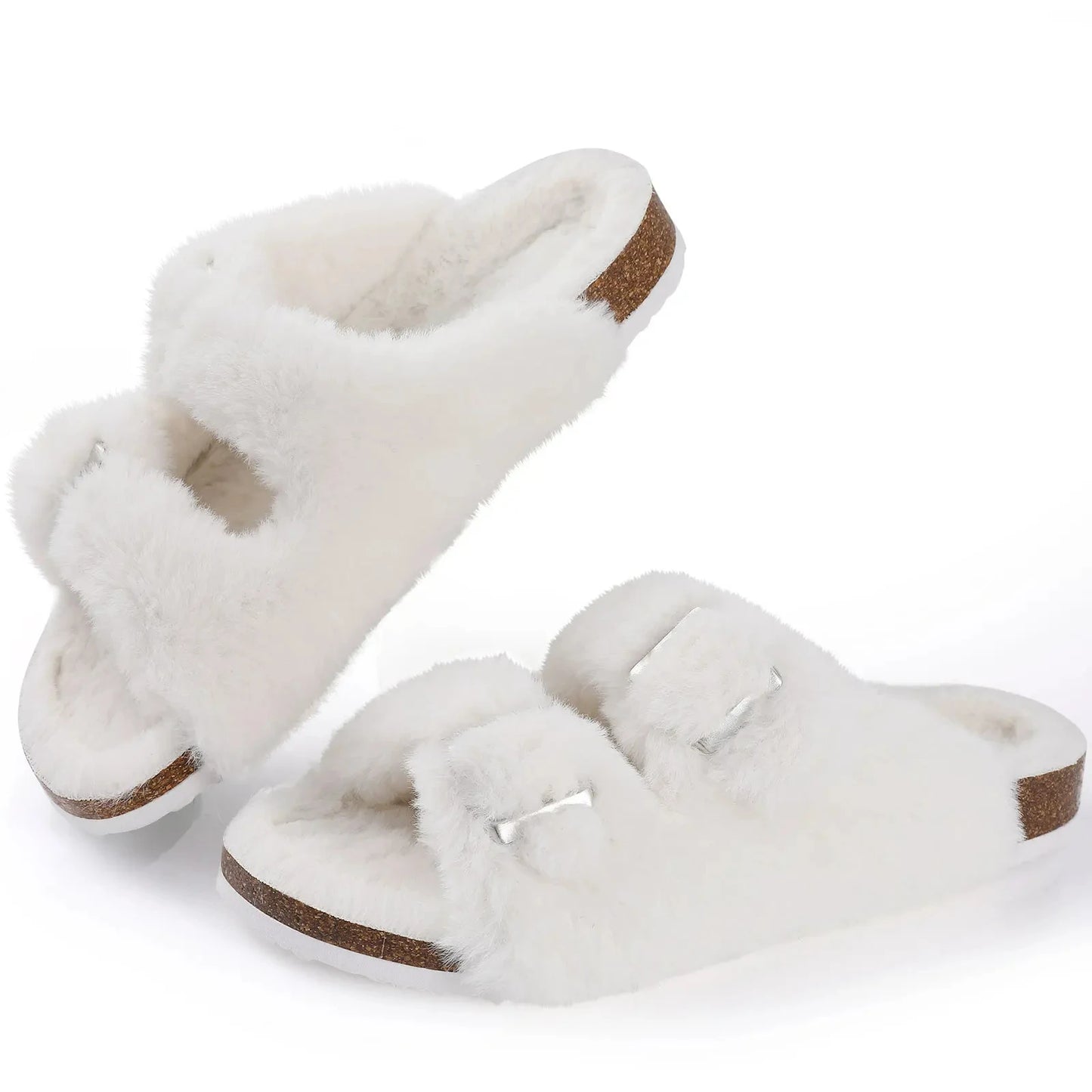 Chaussons Ouverts à Double Boucle - Calmira