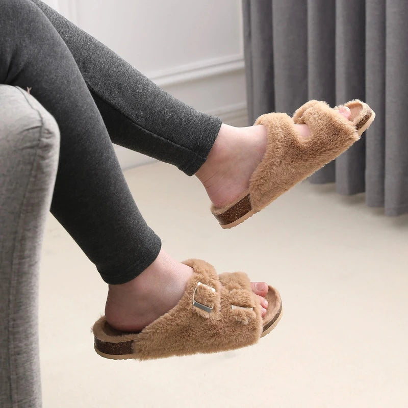 Chaussons Ouverts à Double Boucle - Calmira