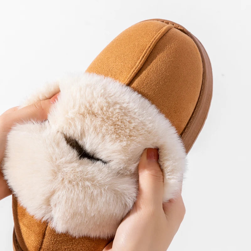 Chaussons Bottes Fourrés Femme - Calita