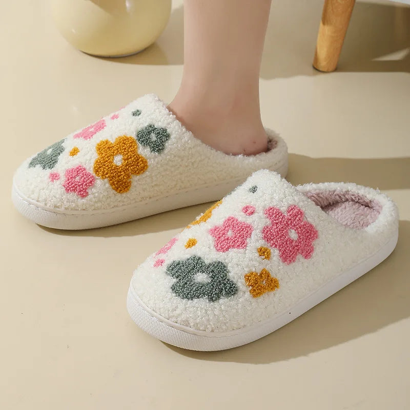 Chaussons Confort Calmero – Fleurs