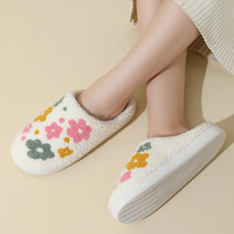 Chaussons Confort Calmero – Fleurs