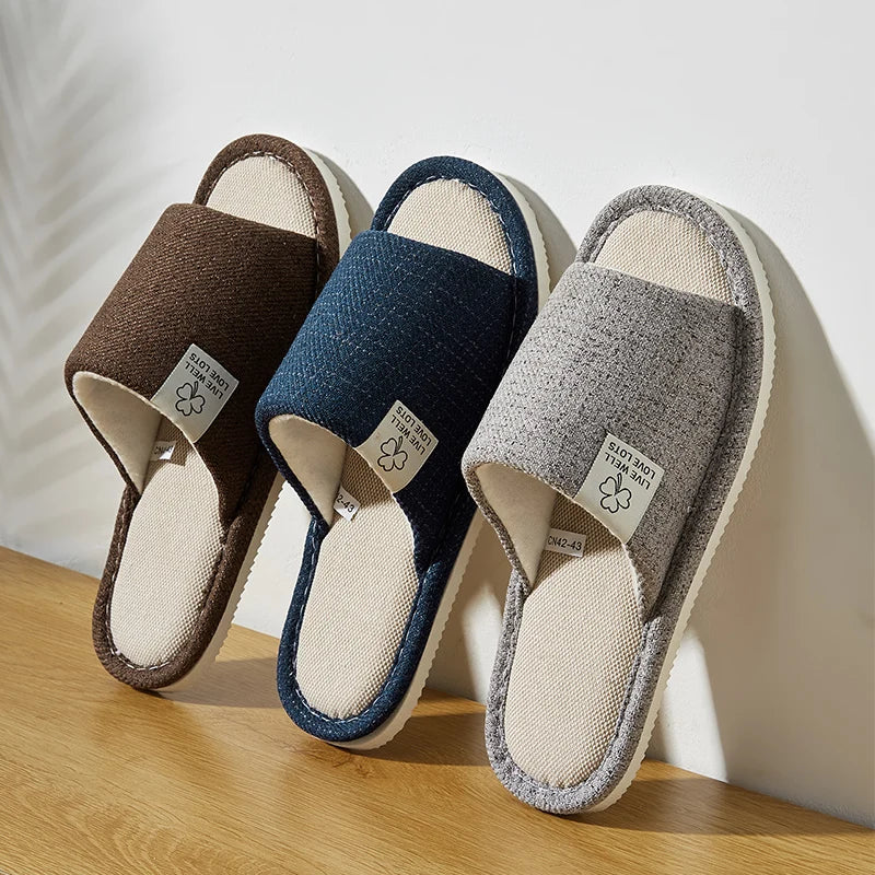 Linen Slippers - Calmade