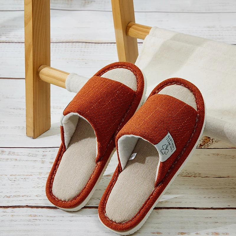 Linen Slippers - Calmade