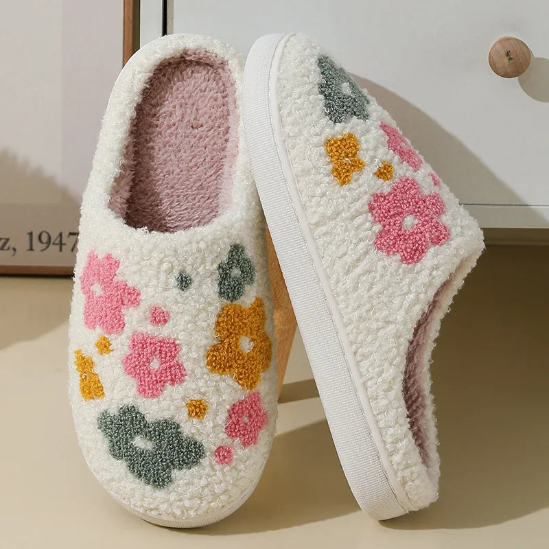Chaussons Confort Calmero – Fleurs