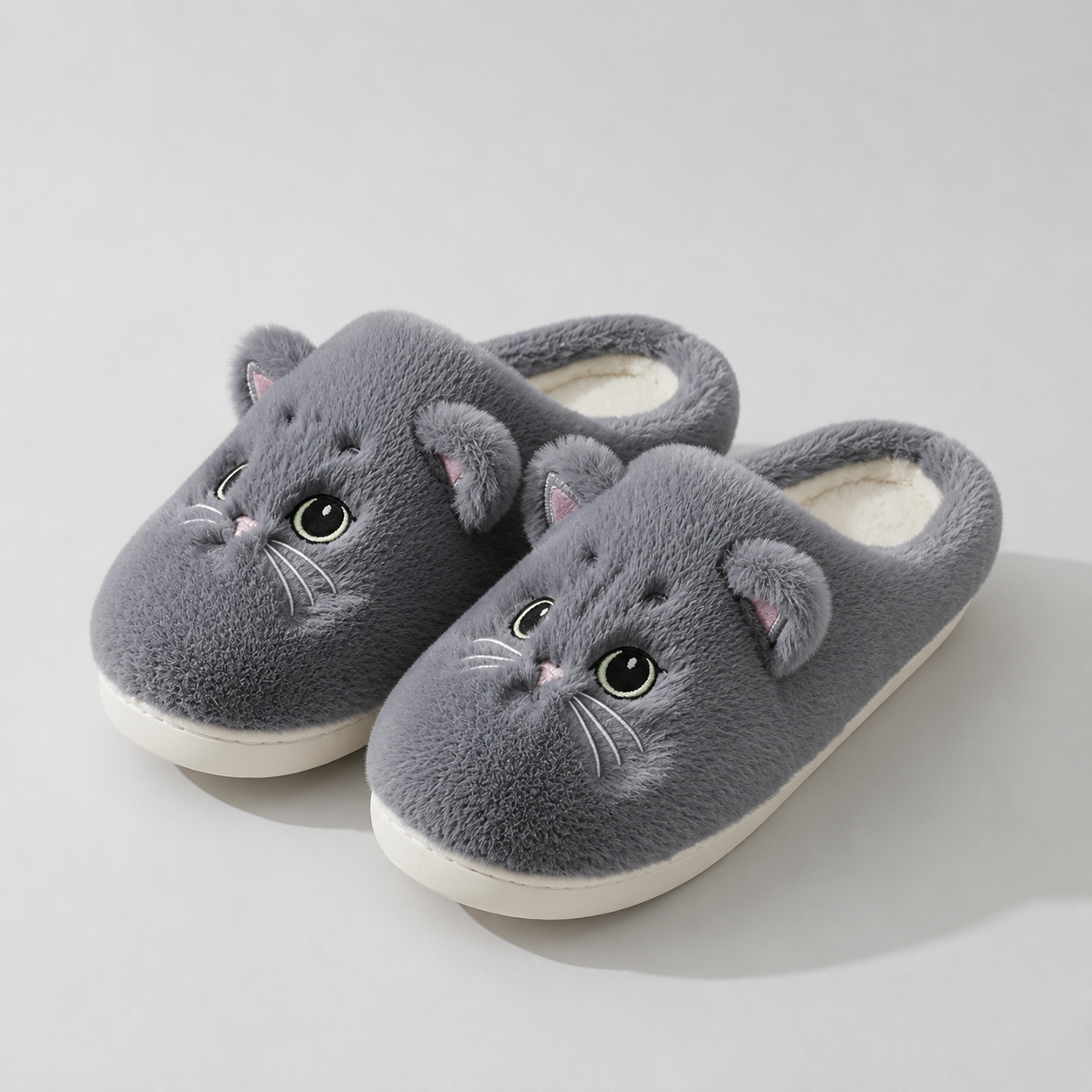 Chaussons Confort Calmero – Chat Polaire