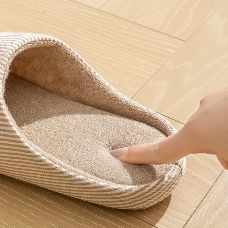 Chaussons Minimalistes Rayés - Calmio