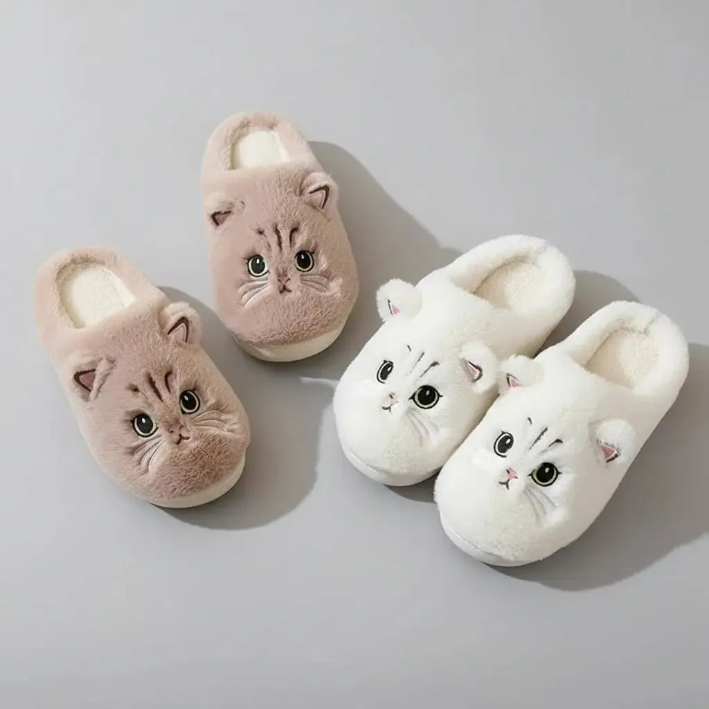 Chaussons Confort Calmero – Chat Polaire