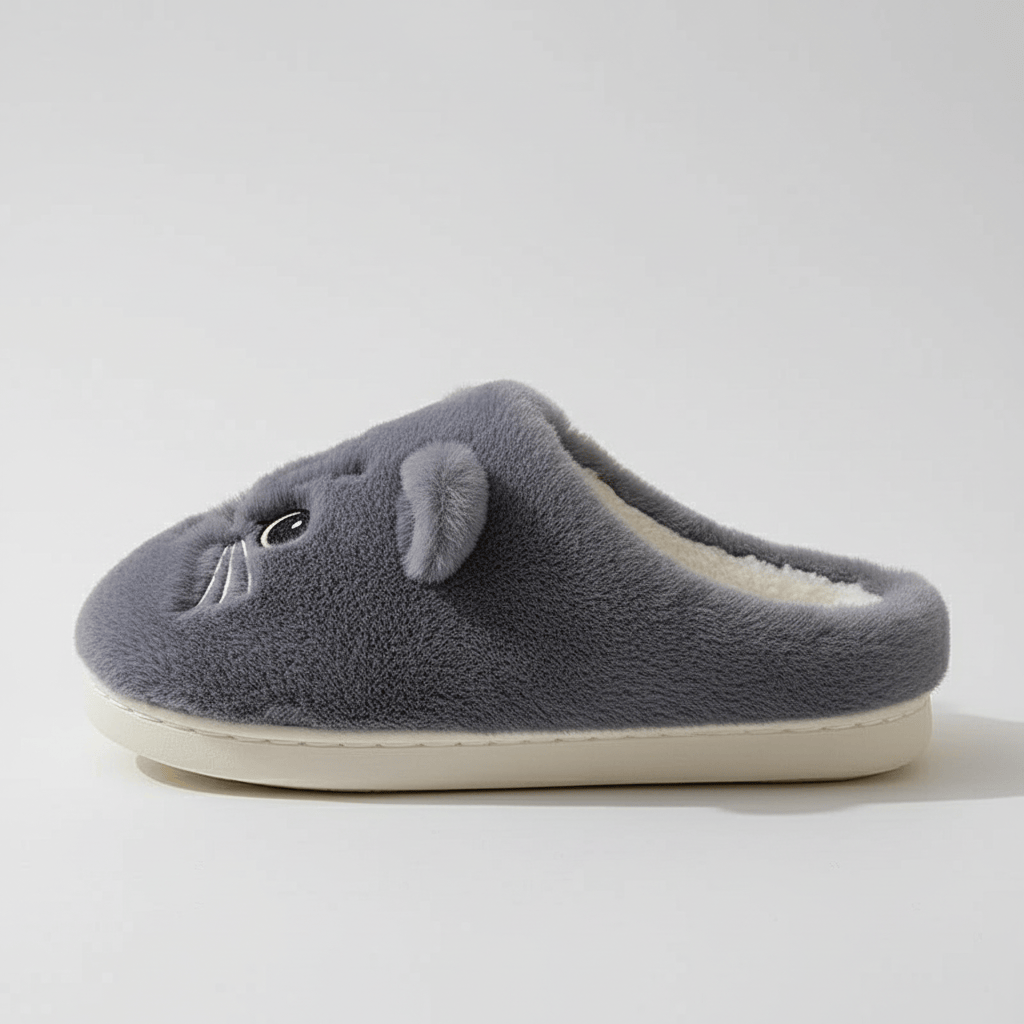 Chaussons Confort Calmero – Chat Polaire