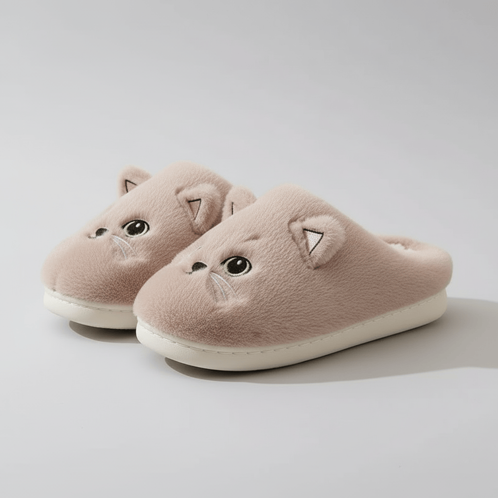 Chaussons Confort Calmero – Chat Polaire