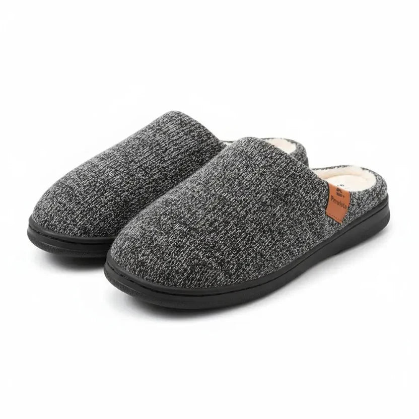 Chaussons à Mémoire de Forme Homme - Pmoiste Calmo