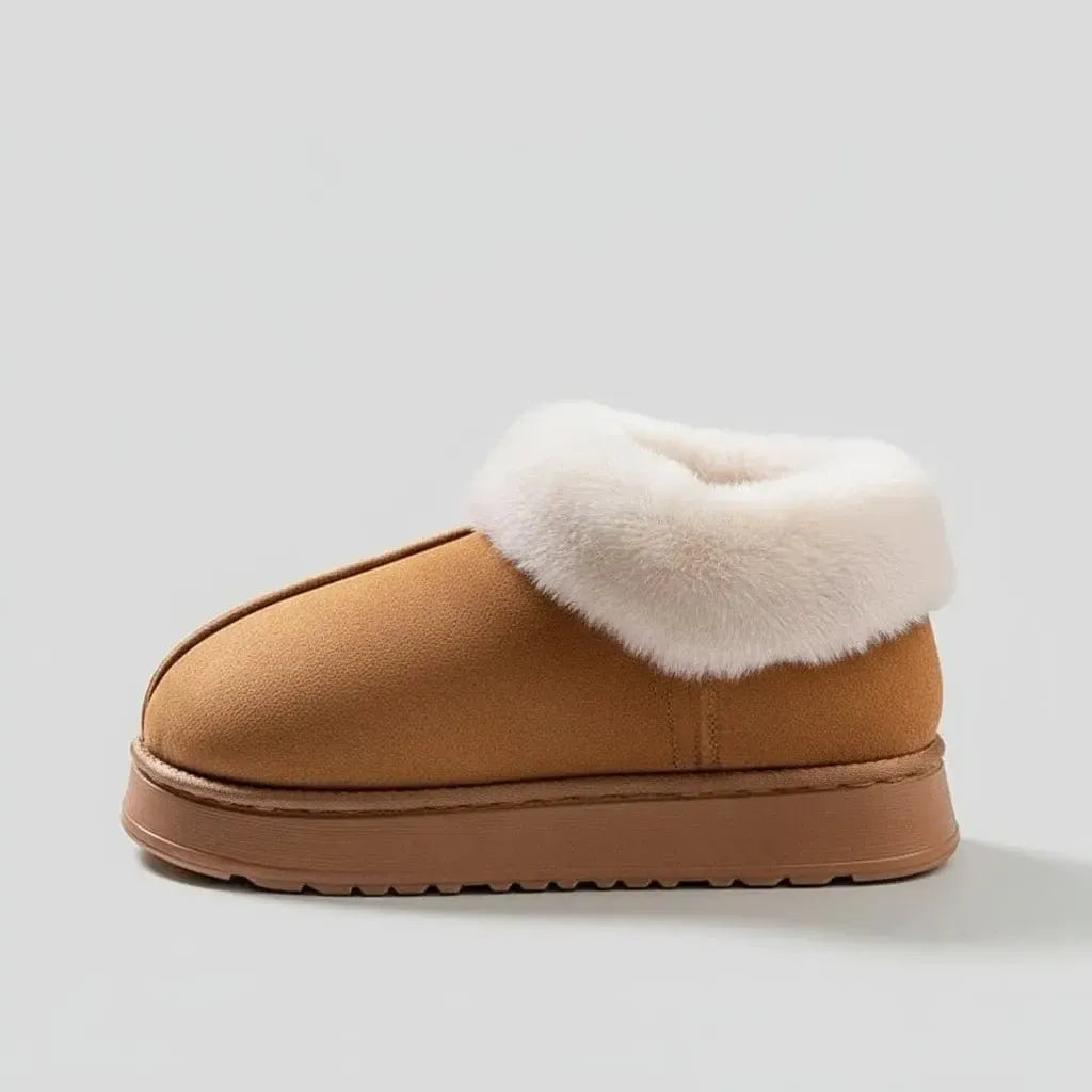 Chaussons Bottes Fourrés Femme - Calita