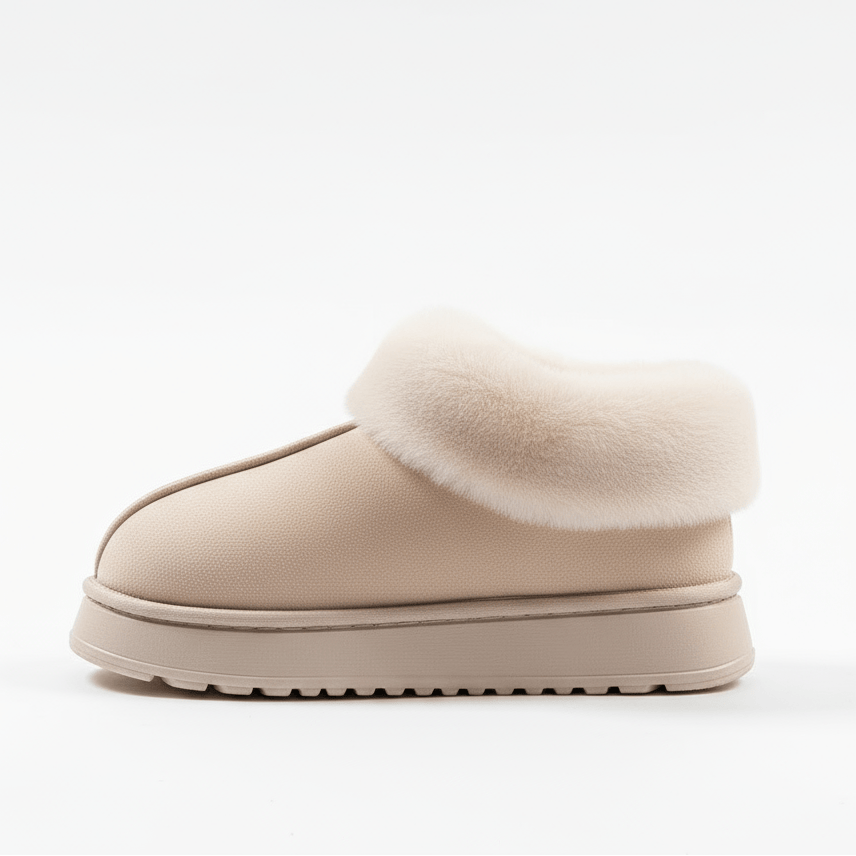 Chaussons Bottes Fourrés Femme - Calita