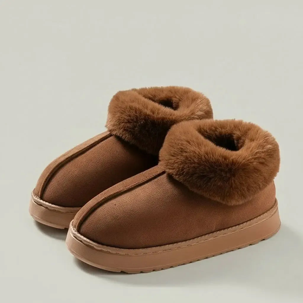 Chaussons Bottes Fourrés Femme - Calita