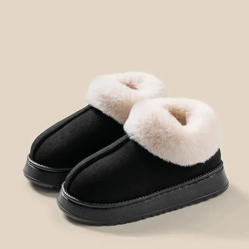 Chaussons Bottes Fourrés Femme - Calita