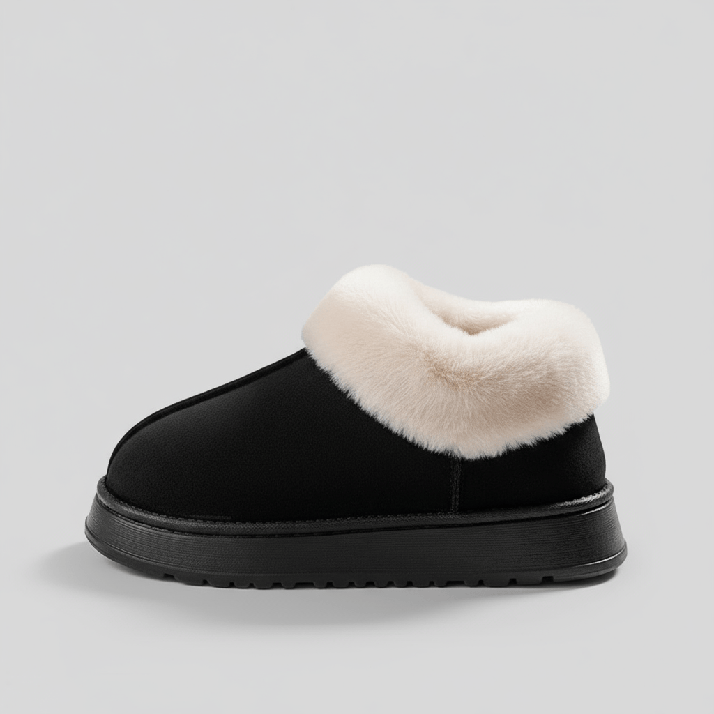 Chaussons Bottes Fourrés Femme - Calita