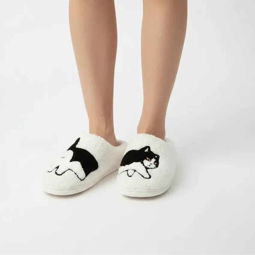 Chaussons Confort Calmero – Chat