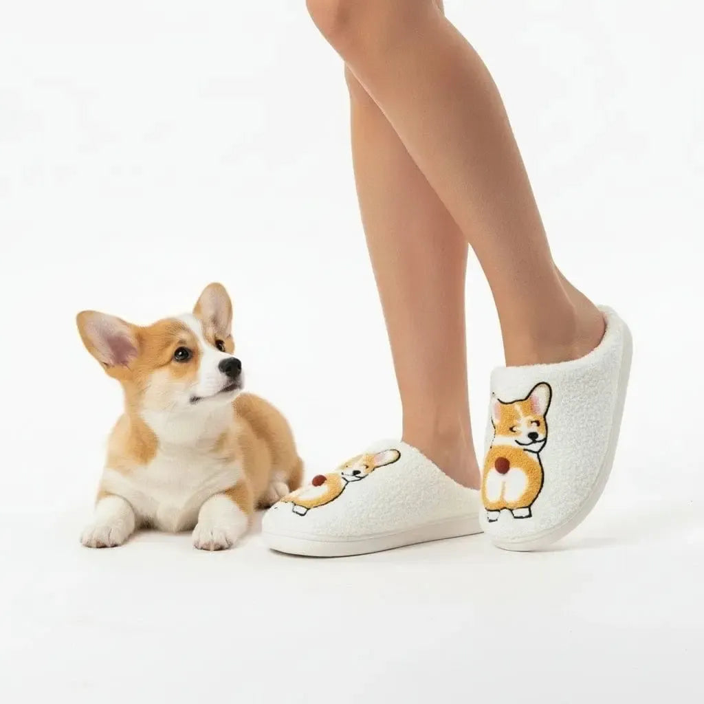 Chaussons Confort Calmero – Welsh Corgi