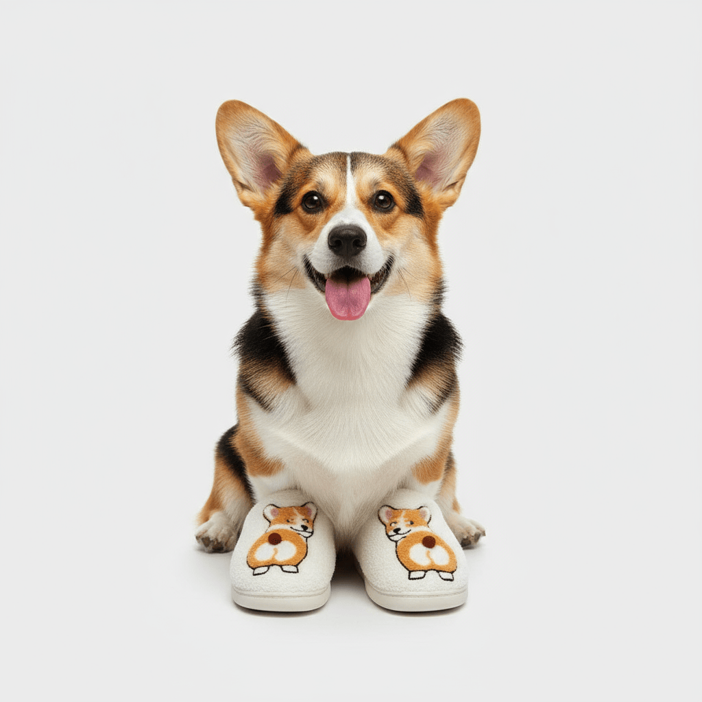 Chaussons Confort Calmero – Welsh Corgi