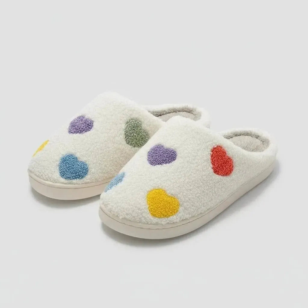 Chaussons Confort Calmero – Petit Cœur