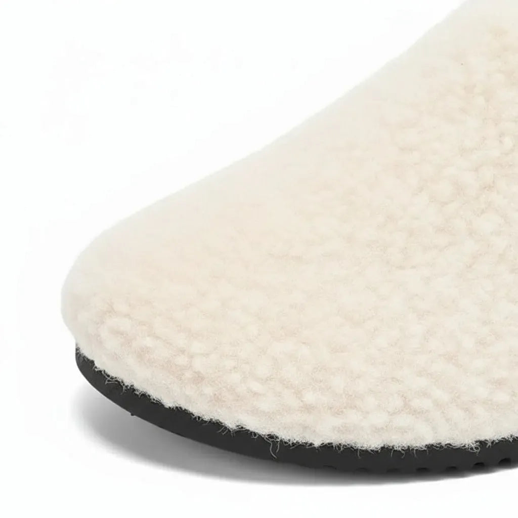 Mules Sabots Calmine – Laine Bouclée