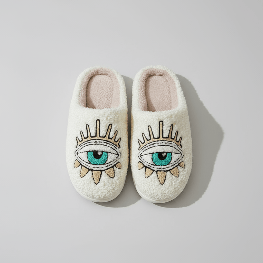 Chaussons Confort Calmero - Yeux
