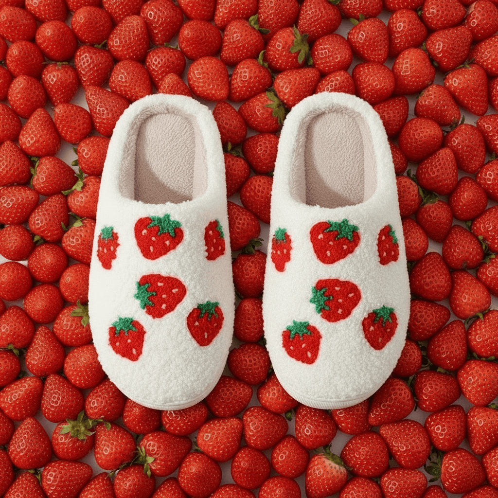 Chaussons Confort Calmero – Fraise