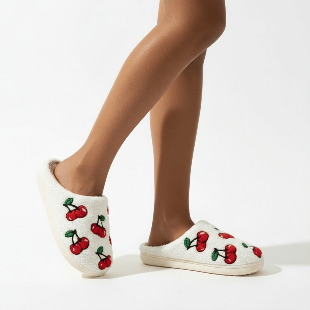 Chaussons Confort Calmero – Cerise