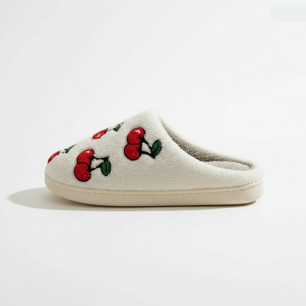 Chaussons Confort Calmero – Cerise